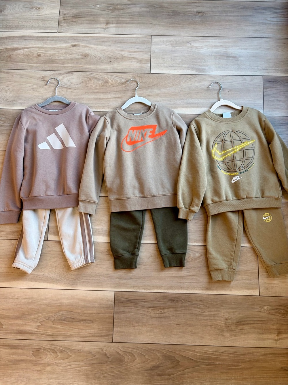 Nike & adidas boys jogger sets